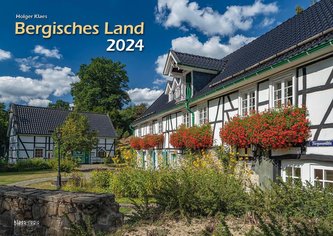 Bergisches Land 2024 Bildkalender A3 quer, spiralgebunden