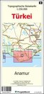 Anamur - Topographische Reisekarte 1:250.000 Türkei (Blatt 9)