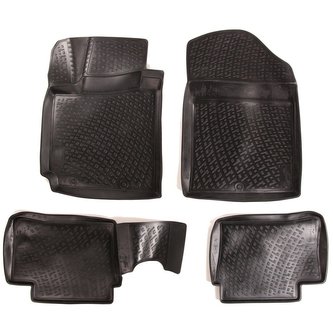 Gumové koberce Kia Picanto II (TA) (11-)  (3D) SIXTOL