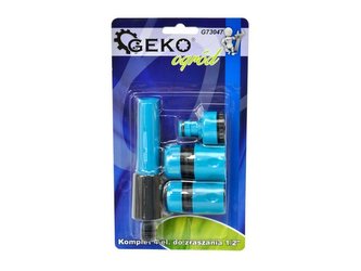 Hadicový set 4ks, pro 1/2", plast GEKO