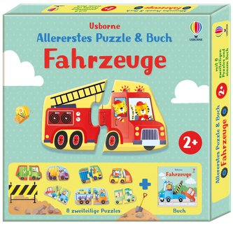 Allererstes Puzzle & Buch: Fahrzeuge
