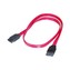 PremiumCord datový kabel SATA 1,5/3,0 GBit/s červený 0,5m