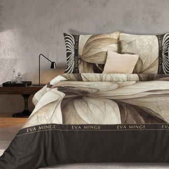 Luxusní povlečení  EVA IV. 100% saténová bavlna 1x 200x220 cm, 2x povlak 70x80 cm francouzské povlečení