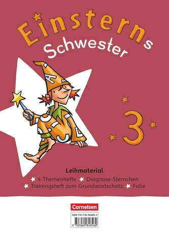 Einsterns Schwester - Sprache und Lesen 3. Schuljahr. Themenhefte 1-4 - Training Grundwortschatz und Diagnoseheft  - Leihmateria