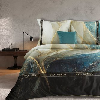 Luxusní povlečení  EVA I. 100% saténová bavlna 1x 200x220 cm, 2x povlak 70x80 cm francouzské povlečení