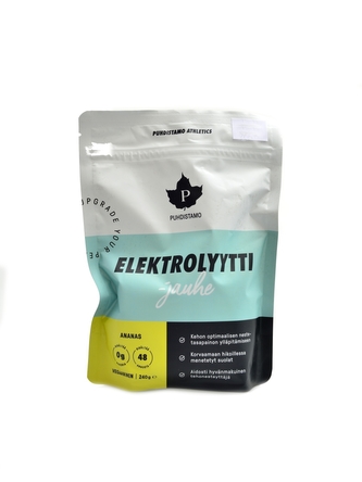 Puhdistamo - Electrolyte Powder 240g - lemon lime