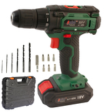 vrtačka Aku 18V, Li-ion, 2rychlosti, kufr ASIST