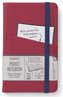 Bookaroo Notatnik Journal Pocket A6 - Bordowy