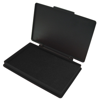 Pečiatková poduška 7x11 cm / čierna