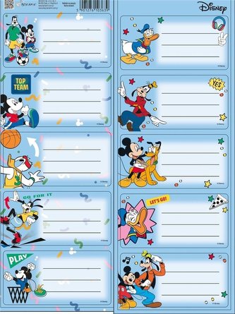 Naklejki na zeszyty Mickey Mouse