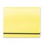 Teczka łamana A4 na gumkę żółcień jasna