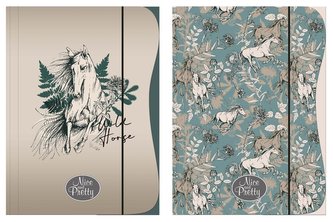 Teczka z gumką A4 Nice&Pretty;