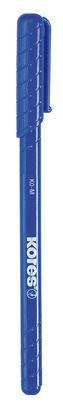 K0 Pen, soft povrch, trojhranné telo, extra jemný atrament, šírka M-1 mm, modrá
