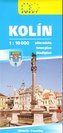 Kolín plán města 1:10 000