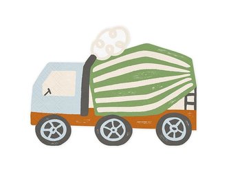 Serwetki Betoniarka 16x13cm 20szt