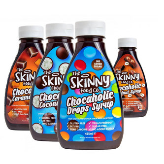 Skinny Zero Chocaholic Syrup 425ml Chocaholic caramel Skinny Zero Chocaholic Syrup 425ml Chocaholic caramel