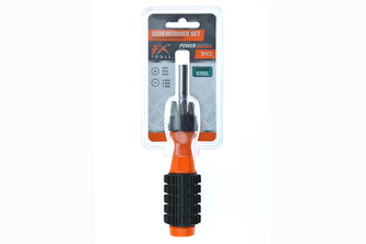 Univerzální šroubovák s 6 ks bity pro snadné a rychlé opravy