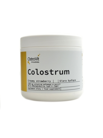 Ostrovit - Pharma beef colostrum 100 g strawberry