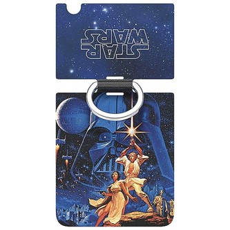 Samsung Star Wars Ring Insert pro Clear Kryt na Galaxy Z Flip 4