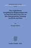 Eine vergleichende Darstellung des Religionsunterrichts in Österreich und in den USA vor dem Hintergrund der Trennung von Kirche