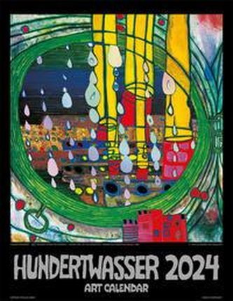 Hundertwasser Art Calendar 2024