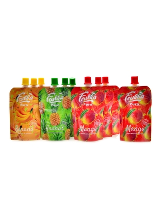 Natura Nuova - Frulla Pure 90g 10 ks ovocná přesnídávka - švestka
