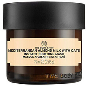 The Body Shop Zklidňující pleťová maska pro citlivou pleť Mediterranean Almond Milk with Oats (Instant Soothing Mask) 75 ml woman