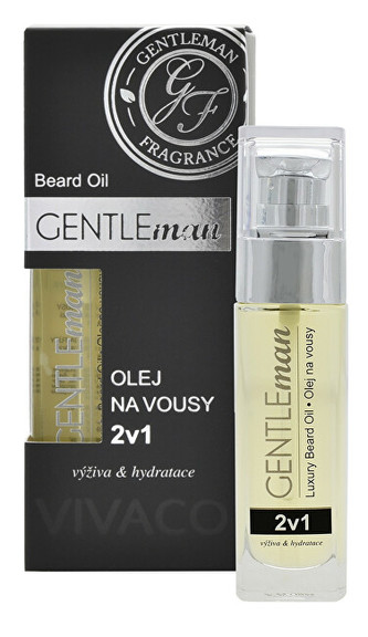 Vivaco Pečující olej na vousy 2 v 1 Gentleman 30 ml Vivaco Pečující olej na vousy 2 v 1 Gentleman 30 ml