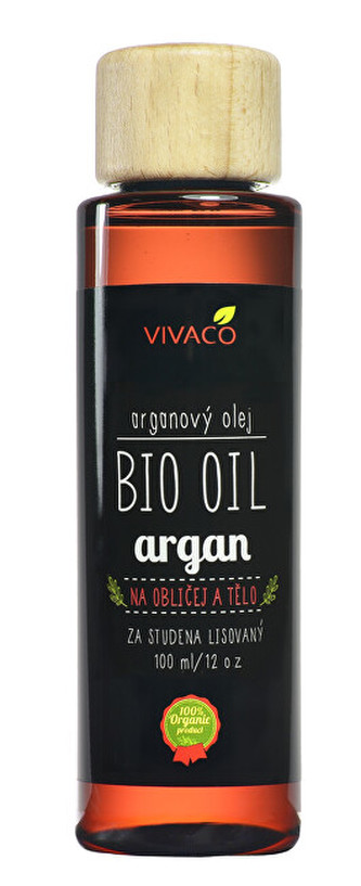Vivaco Arganový olej na obličej a tělo BIO 100 ml Vivaco Arganový olej na obličej a tělo BIO 100 ml