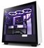 NZXT skriňa H7 / ATX / 2x120 mm fan / USB-C / 2x USB / presklená bočnica / čiernobiela