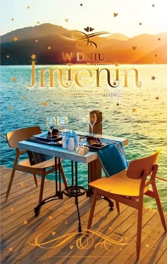 Kartka okolicznościowa Imieniny