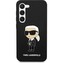 Karl Lagerfeld Liquid Silicone Ikonik NFT kryt Samsung Galaxy S23+ černý