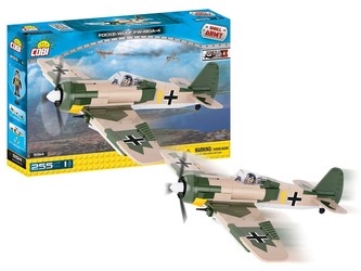 stavebnice letadlo II WW Focke-Wulf Fw 190 A4, 255 k, 1 f
