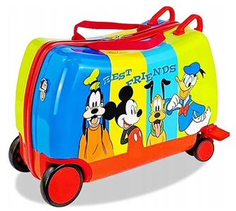 CESTOVNÝ ODRÁŽACÍ KUFR MICKEY