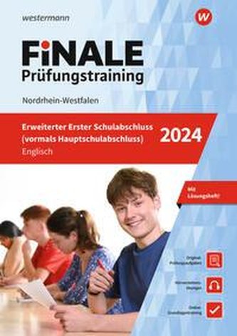 FiNALE Prüfungstraining Hauptschulabschluss Nordrhein-Westfalen. Englisch 2024