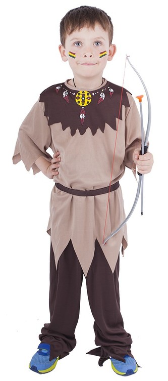 Detský kostým Indián s opaskom (M)