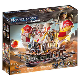 Písečná loď Playmobil, Loď, 4 rytíři | 233 dílků | 71023