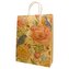 Torba prezentowa 32x42 kraft, ptaki na gałązkach