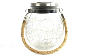 Solární lucerna Viggo 12x14 cm