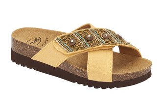 Scholl LA SERENA STRAP - dámské pantofle Velikost: 38