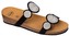 Scholl SHARON 2 STRAPS - dámské pantofle na klínku Velikost: 36