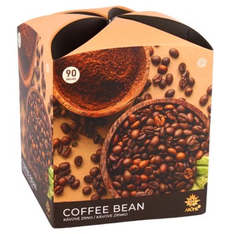 ARÔME Svíčka 90 g, ve skle a flower boxu, Coffee Bean