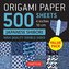 Origami Paper 500 Sheets Japanese Shibori 4 (10 CM): Tuttle Origami Paper: Double-Sided Origami Sheets Printed with 12 Different