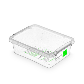 antibakter.box  1,15 l 19,5x15x6cm,transp.plast