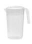džbán 2,0l kulatý BÍLÝ, plast