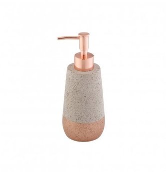 dávkovač 0,18l mýdla BETON, staroměď, d7,3x19,5cm