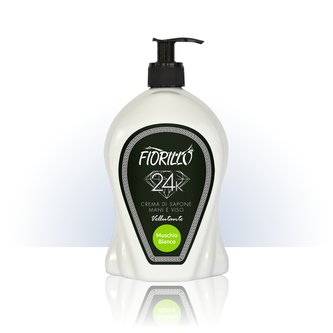 Fiorillo Muschino Bianco krémové mýdlo s vůní bílého pižma 750 ml