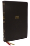 NKJV Holy Bible, Super Giant Print Reference Bible, Brown Bonded Leather, 43,000 Cross References, Red Letter, Comfort P