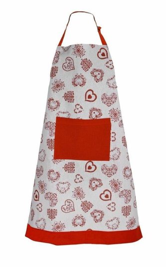 zástěra SRDCE, dámská