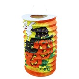 Lampion Halloween veselé dýně, 15 cm